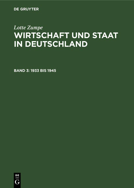 1933 bis 1945