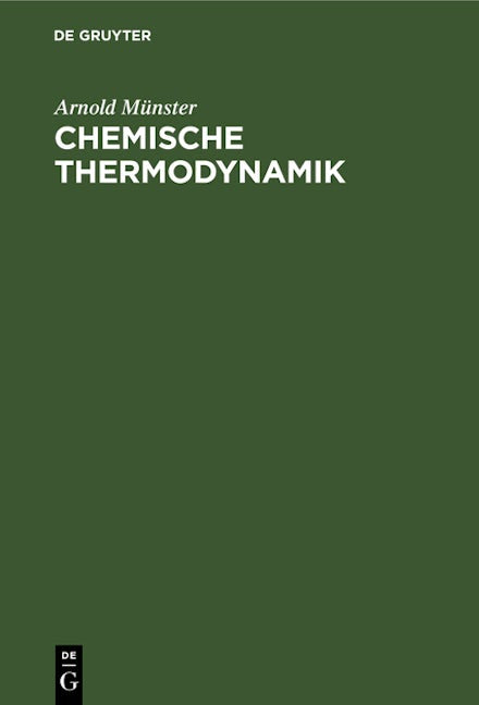 Chemische Thermodynamik