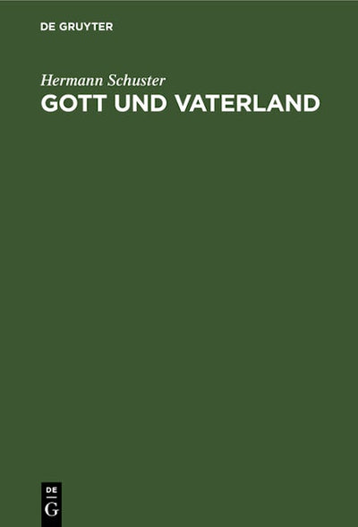 Gott und Vaterland
