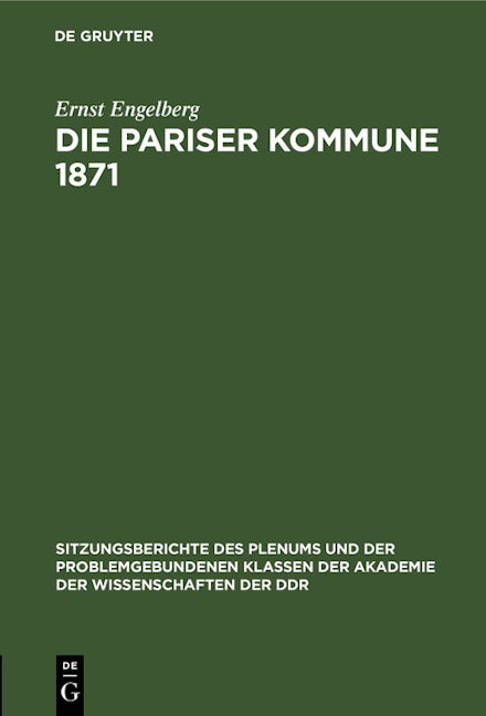 Die Pariser Kommune 1871