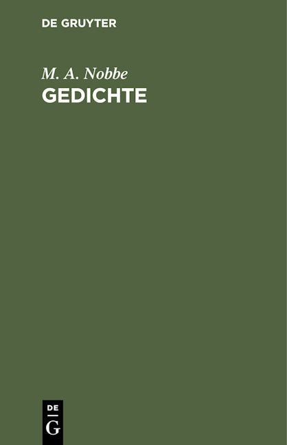 Gedichte