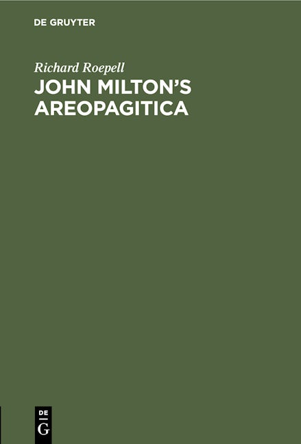 John Milton’s Areopagitica