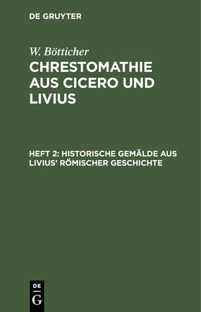 Historische Gemälde aus Livius’ römischer Geschichte