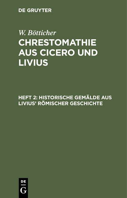 Historische Gemälde aus Livius’ römischer Geschichte