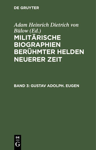 Gustav Adolph. Eugen