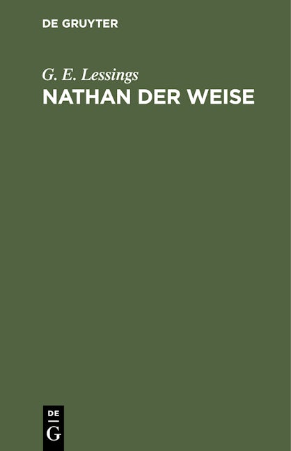 Nathan der Weise