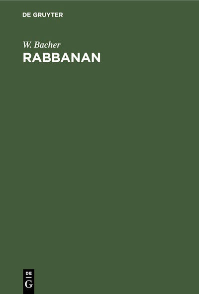 Rabbanan