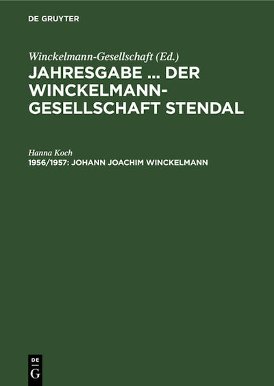 Johann Joachim Winckelmann