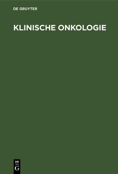 Klinische Onkologie