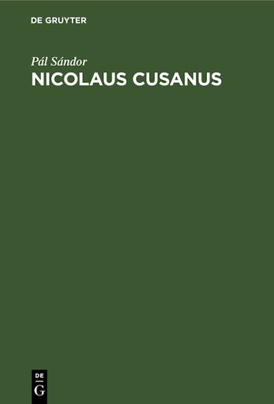 Nicolaus Cusanus