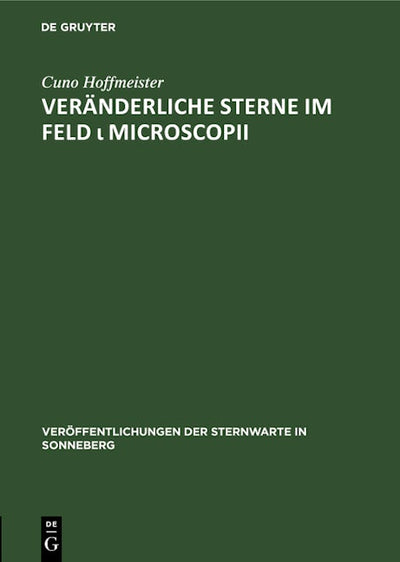 Veränderliche Sterne im Feld ι Microscopii