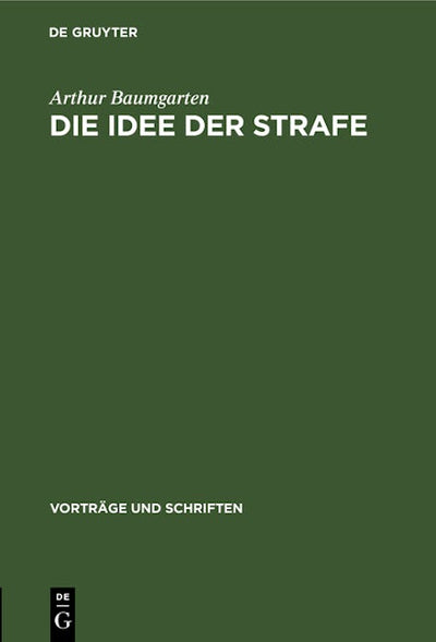 Die Idee der Strafe
