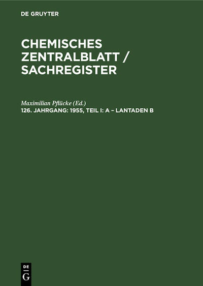 1955, Teil I: A – Lantaden B