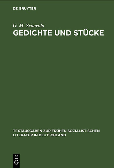 Gedichte und Stücke