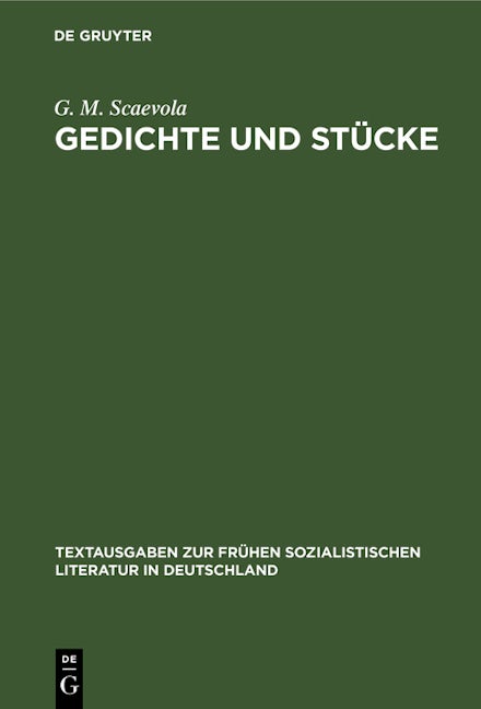 Gedichte und Stücke