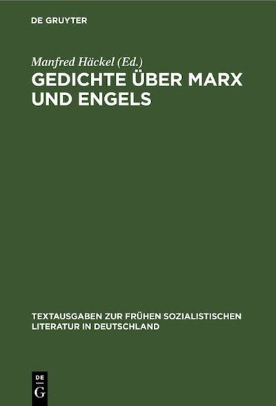 Gedichte über Marx und Engels