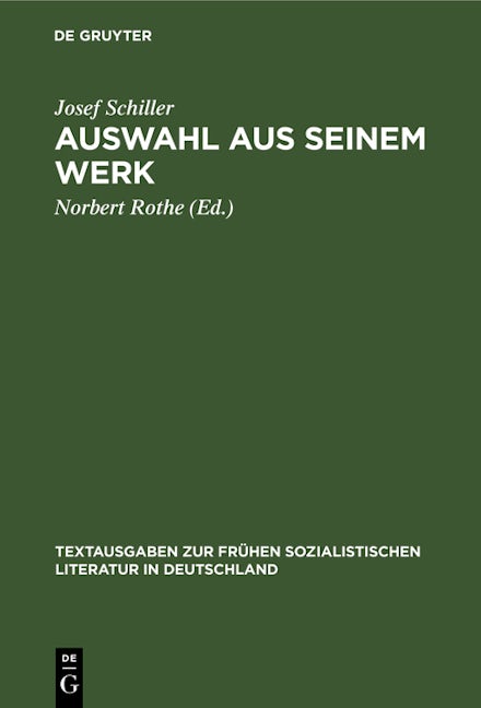 Auswahl aus seinem Werk