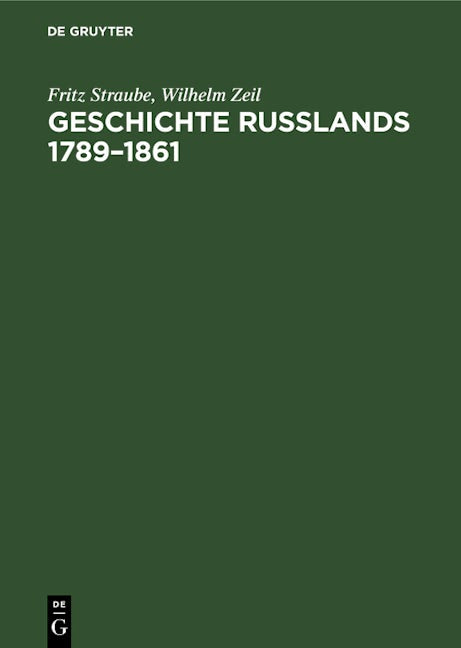 Geschichte Rußlands 1789–1861