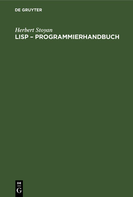 LISP – Programmierhandbuch