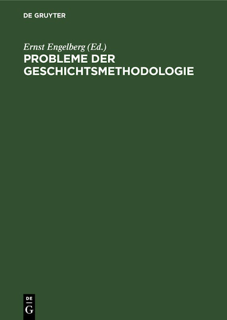Probleme der Geschichtsmethodologie