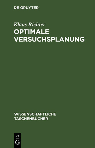 Optimale Versuchsplanung
