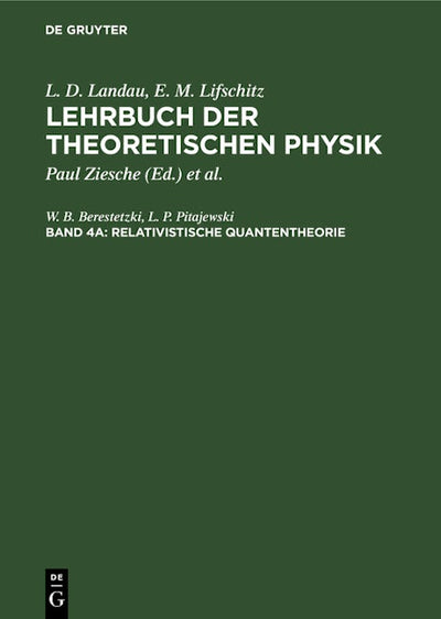 Relativistische Quantentheorie