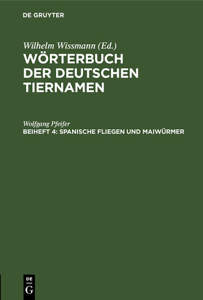 Spanische Fliegen und Maiwürmer