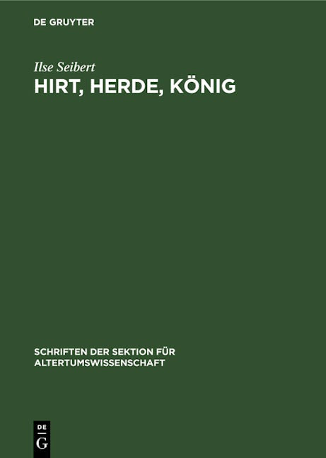 Hirt, Herde, König