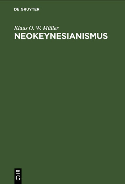Neokeynesianismus