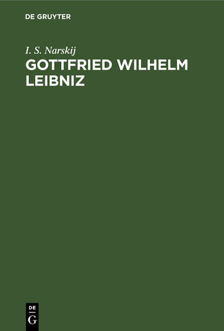 Gottfried Wilhelm Leibniz
