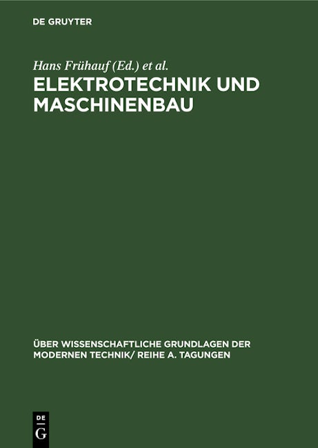 Elektrotechnik und Maschinenbau