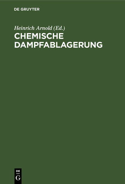 Chemische Dampfablagerung