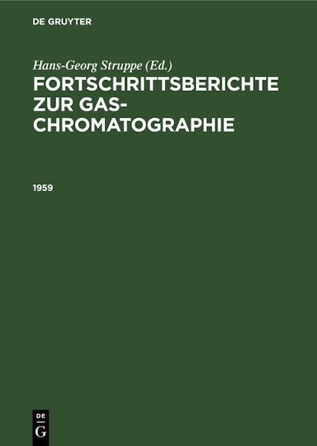 Book cover image for 1959 ISBN: 9783112589199