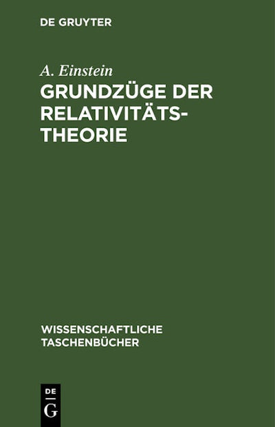 Grundzüge der Relativitätstheorie