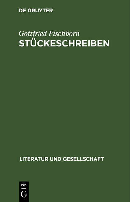 Stückeschreiben