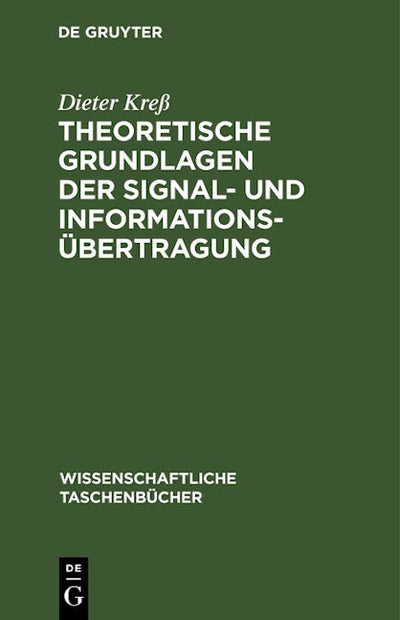 Theoretische Grundlagen der Signal- und Informationsübertragung