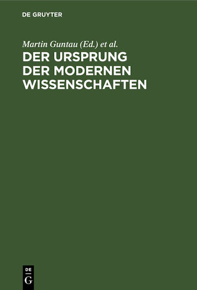 Der Ursprung der modernen Wissenschaften