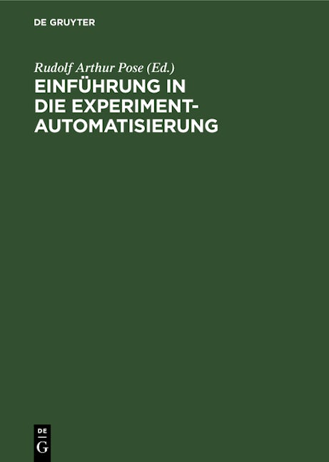 Einführung in die Experimentautomatisierung