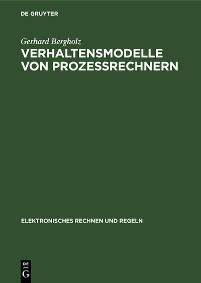 Verhaltensmodelle von Prozessrechnern