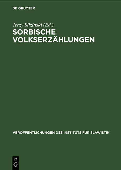 Sorbische Volkserzählungen
