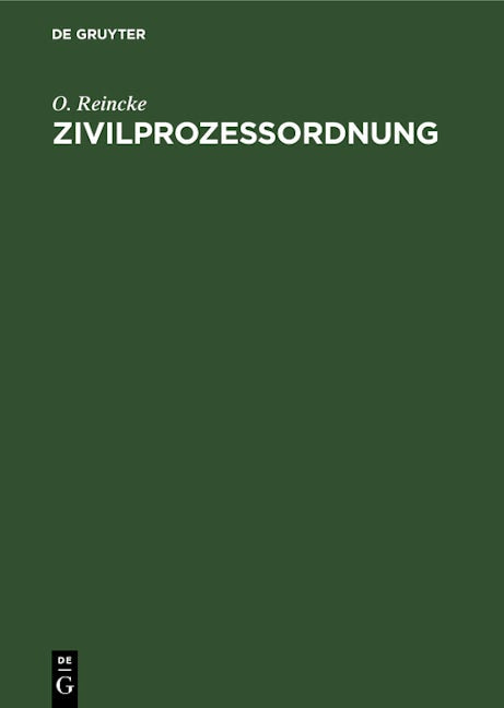 Zivilprozessordnung