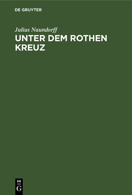 Unter dem rothen Kreuz