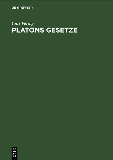 Platons Gesetze