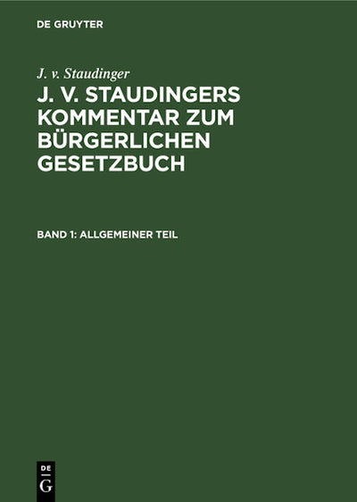 Allgemeiner Teil
