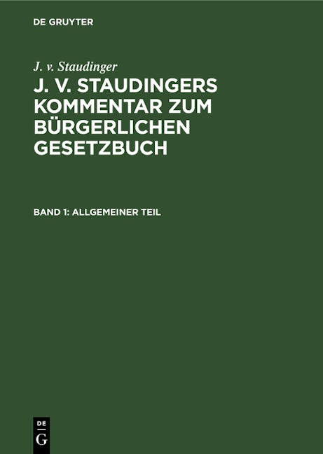 Allgemeiner Teil