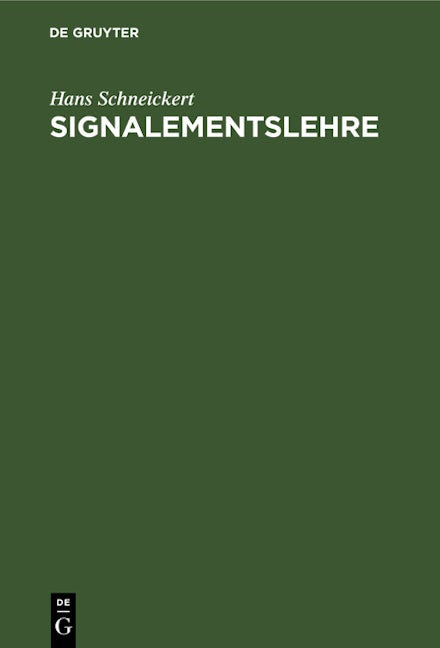 Signalementslehre