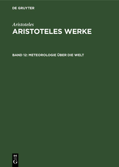 Meteorologie über die Welt