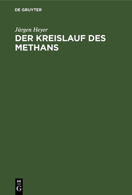 Der Kreislauf des Methans