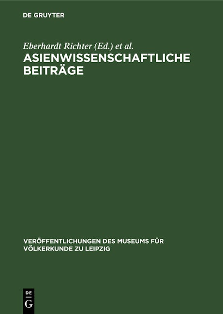 Asienwissenschaftliche Beiträge