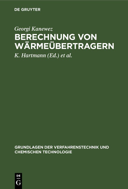 Berechnung von Wärmeübertragern